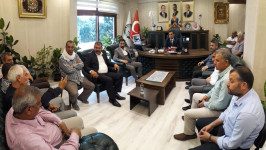 MHP Hatay İl Başkanlarından Kumlu Belediye Başkanına ziyaret
