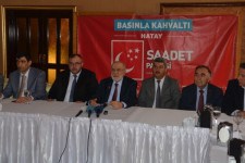 SAADET LİDERİ KARAMOLLAOĞLU, KÜLTÜRLERİN BAŞKENTİ HATAY'DA...