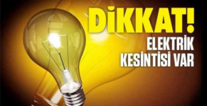 DİKKAT 14.06.2017 ELEKTRİK KESİNTİSİ OLACAK