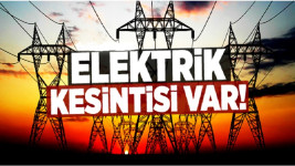 DİKKAT 27.04.2019 Elektrik Kesintisi