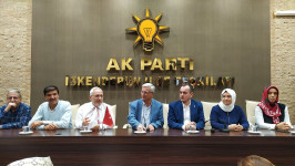 İskenderun’da AK Parti İl teşkilatına coşkulu karşılama