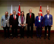 AK Parti Hatay Milletvekilleri Erdoğan’la buluştu