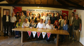 Avrupa’dan Gelen Gazeteciler HGC’yi Ziyaret Etti.