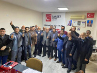 Saadet İlçe Başkanları Kırıkhan’da Toplandı