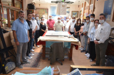 Kültür Sanat Muhabirleri Ayasofya’da tarihe tanıklık ettiler
