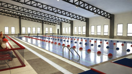 Belediye den Yarı Olimpik Kapalı Yüzme Havuzu