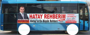 Reklam Ajansı Otobüs Reklamları Antakya HİZMETE DEVAM EDİYOR!