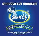 Mirioğlu Süt Ürünleri Şenköy Yayladağı HİZMETE DEVAM EDİYOR!