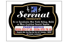 Serenat Restaurant Antakya HİZMETE DEVAM EDİYOR!