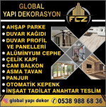 GLOBAL YAPI DEKORASYON Defne HİZMETE DEVAM EDİYOR!