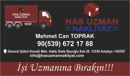 Has Uzman Evden Eve Nakliyat Antakya HİZMETE DEVAM EDİYOR!