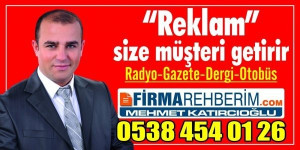 Mehmet Katırcıoğlu Reklamcı Antakya HİZMETE DEVAM EDİYOR!