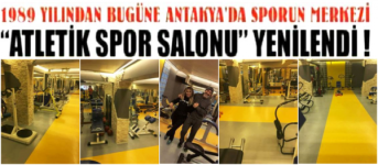 Atletik Spor Merkezi Antakya HİZMETE DEVAM EDİYOR!